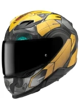 Kask integralny HJC F71 Bumblebee Hasbro żółto-szary