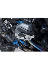 Osłona cylindra SW-MOTECH BMW R 1200 GS LC/Adventure (13-18), R1200R/RT (14-18), R1200RS (15-18) czarno-srebrna