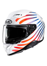 Kask integralny HJC F71 Zen biało-czerwono-niebieski