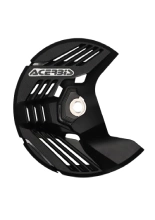 Osłona przedniej tarczy hamulcowej Acerbis Linear J czarna