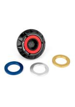 Korek wlewu oleju M34x1,5 GILLES aluminiowy czarny