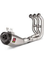 Pełny układ wydechowy Racing Line [Titanium + Carbon] Akrapović do Yamaha Niken [19-20]