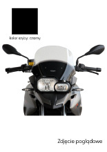 Szyba motocyklowa MRA Touring "T" BMW F 700 GS (12-21) czarna