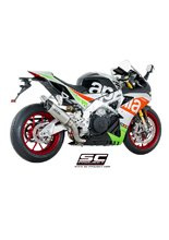 Tłumik Oval racing Titanium SC-Project do Aprilia RSV4 RF/RR 2017