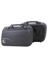 Zestaw kufrów asymertycznych Hepco&Becker Junior 30/40 czarnych [pojemność: prawy: 30l; lewy: 40l]