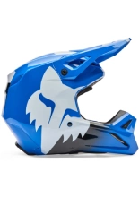 Kask enduro Fox V1 Shield niebiesko-czarny