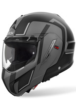 Kask szczękowy Airoh Mathisse II Genius czarno-szary