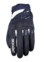 Rękawice motocyklowe Five RS3 Evo czarno-białe