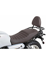 Oparcie pasażera Hepco&Becker Moto Guzzi V7 Special/Stone/Centenario (21-24) z tylnym stelażem brązowe
