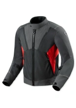 Kurtka motocyklowa tekstylna REV’IT! Airwave 4 czarno-czerwona