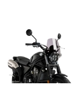 Szyba motocyklowa sportowa PUIG New Generation Honda CL 500 (23-) lekko przyciemniana
