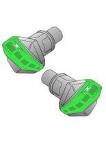 Gumka do crash padów typu R12 (zielona)