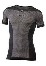 Koszulka termoaktywna SIXS Breezy Touch TS1L BT na lato czarna unisex
