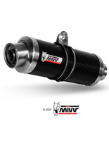 Tłumiki motocyklowe Slip-On (GP) MIVV do Triumph Speed Triple 1050 R / S / RS (11-15) carbon
