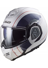 Kask szczękowy LS2 FF906 Advant Cooper biało-niebieski