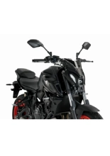 Szyba motocyklowa sportowa PUIG New Generation Sport Plus Yamaha MT-07 (21-24)/ Pure (23-24) czarma