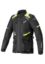 Kurtka motocyklowa tekstylna Alpinestars Andes v3 Drystar® czarno-żółta