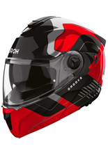 Kask szczękowy Airoh Specktre Groove czarno-czerwony