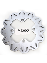 Tarcza Hamulcowa EBC VR663 VEE Rotor na tył. Średnica 255mm.