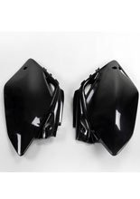 Osłony boczne tylne UFO do Hondy CRF 450R (05-06) czarne