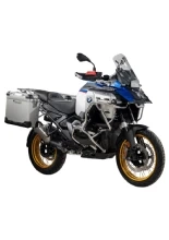 Zestaw: kufry boczne z anodowanego aluminium srebrne "And-S" Zega Pro + stelaże Touratech BMW R 1300 GS Adventure (24-) [poj.: 31+31l]