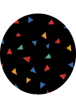 Zestaw do wymiany soczewek Insta360 X5 czarno-czerwono-pomarańczowy