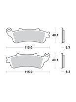KLOCKI HAMULCOWE SBS 735 HS