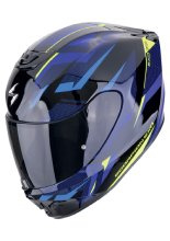 Kask integralny Scorpion Exo-391 Aaxo czarno-niebieski