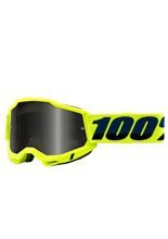 Gogle motocyklowe 100% Accuri 2 Sand z przyciemnianą szybką żółte