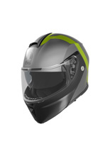 Kask szczękowy AGV Streetmodular Resia szaro-czarno-żółty matowy