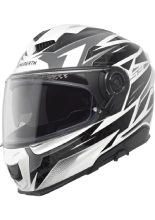 Kask integralny Schuberth S3 Thunder czarno-biały połysk