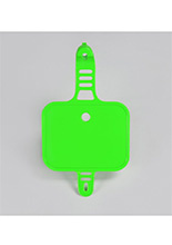 Tablica na numer startowy UFO do Hondy CRF 50 (04-) zielona