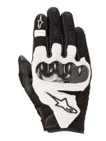 Rękawice motocyklowe Alpinestars SMX-1 Air v2 czarno-białe