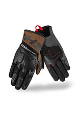 Rękawice motocyklowe Shima Blaze 2.0 brązowe