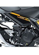 Zaślepki ramy PUIG Kawasaki Ninja 400/ 500/ Z400/ Z500 (18-)