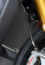 Osłona chłodnicy R&G aluminiowa do MV Agusta Brutale 1000RR (20-) czarna