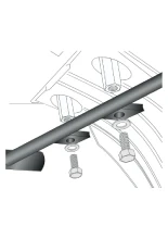 Zestaw mocujący do wspornika pod stelaż centralny Hepco&Becker Honda CRF 1000 L Africa Twin Adventure Sports (18-19)