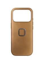 Etui Peak Design Mobile Everyday Clarino Case iPhone 17 Pro brązowe