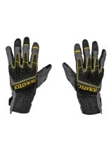 Rękawice motocyklowe Touratech Guardo Airtrack szaro-żółte