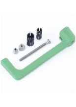 Osłona dźwigni hamulca/ sprzęgła R&G do MV Agusta F4 1000R (10-20)/ F4RR / F4RC zielona