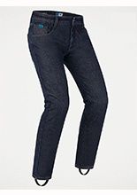 Jeansy motocyklowe PMJ Tourer T-Tex niebieskie