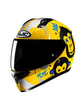 Kask integralny HJC C10 Geti żółto-srebrny
