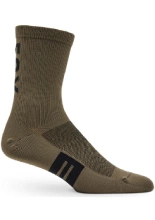 Skarpety Fox 6 Flexair Merino Military czarno-zielone