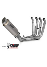 Pełny układ wydechowy (GP Pro) MIVV do BMW S1000 RR (17-18) titanium