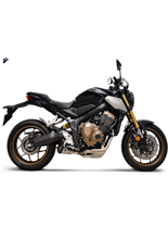 Kompletny układ wydechowy Termignoni Slip-On GP2R - RHT stal nierdzewna + kolektor do Honda CB650 R (19-20)
