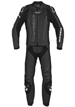 Kombinezon motocyklowy dwuczęściowy Spidi Laser Touring czarno-biały