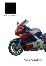 Szyba motocyklowa MRA Touring "T" Kawasaki ZZR 600 (93-07) czarna