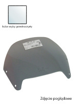Szyba motocyklowa MRA Oryginalny kształt "O" Aprilia Pegaso 650 [92-96] przeźroczysta