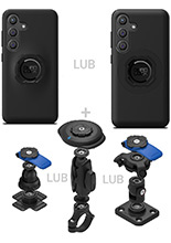 Zestaw 360 Quad Lock: etui na telefon Samsung Galaxy S24 oraz wybrane komponenty