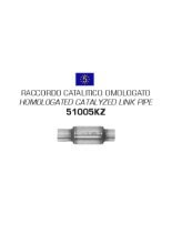 Rura łącząca Arrow z katalizatorem - Honda CB 125 F [15-16], CBF 125 [09-14], CBR 125 R [11-16]